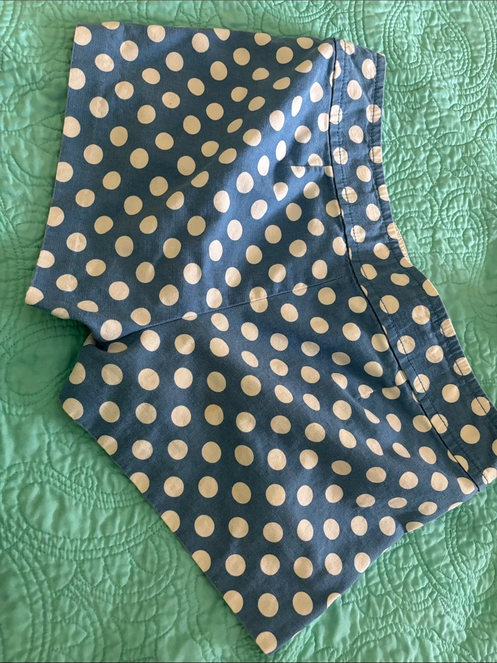 J. Crew playful polka